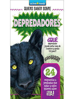 cover image of Depredadores (Predators)